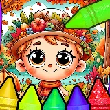 Autumn Coloring Seasons Pages